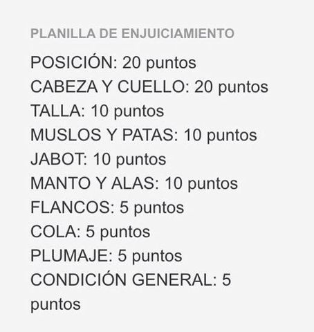 Planilla de enjuiciamiento del Giboso